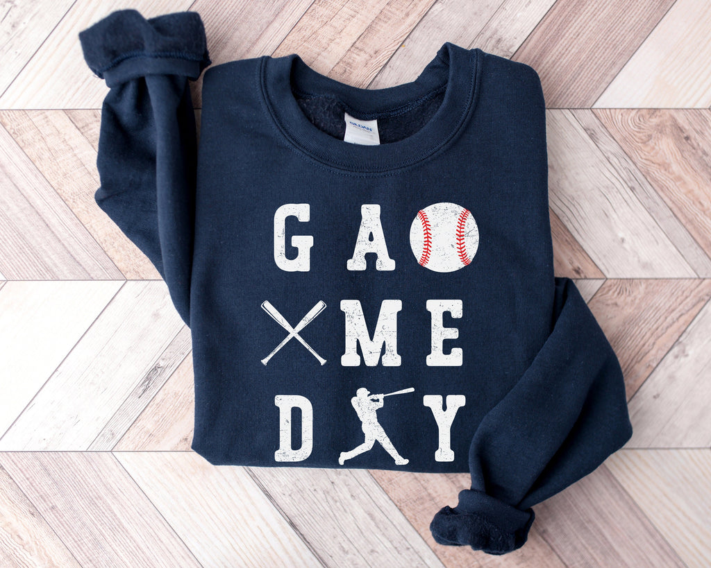 Baseball Game Day Shirt: Cotton Baseball Mom Tee