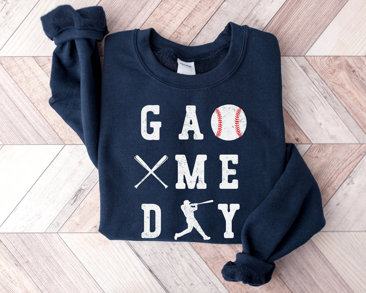 Baseball Game Day Shirt: Cotton Baseball Mom Tee