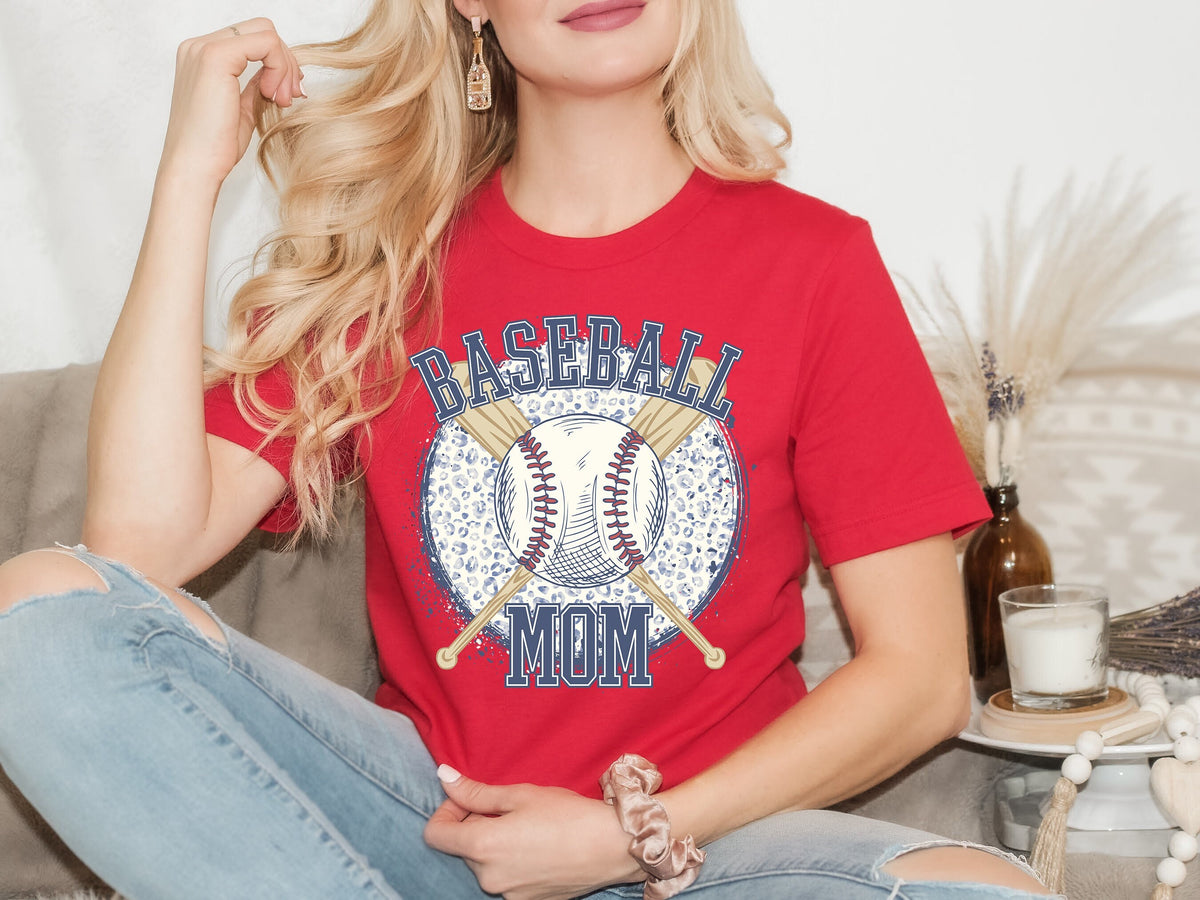 Baseball Mom Shirt: Game Day Sports Parent Tee