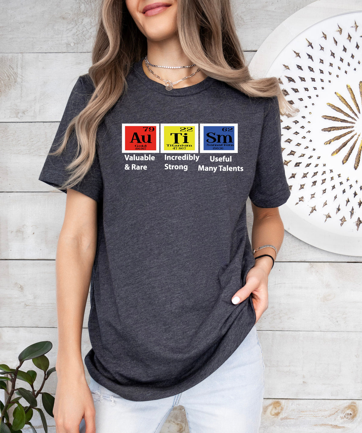 Autism Awareness Shirt, Periodic Table Design, Advocate T-shirt