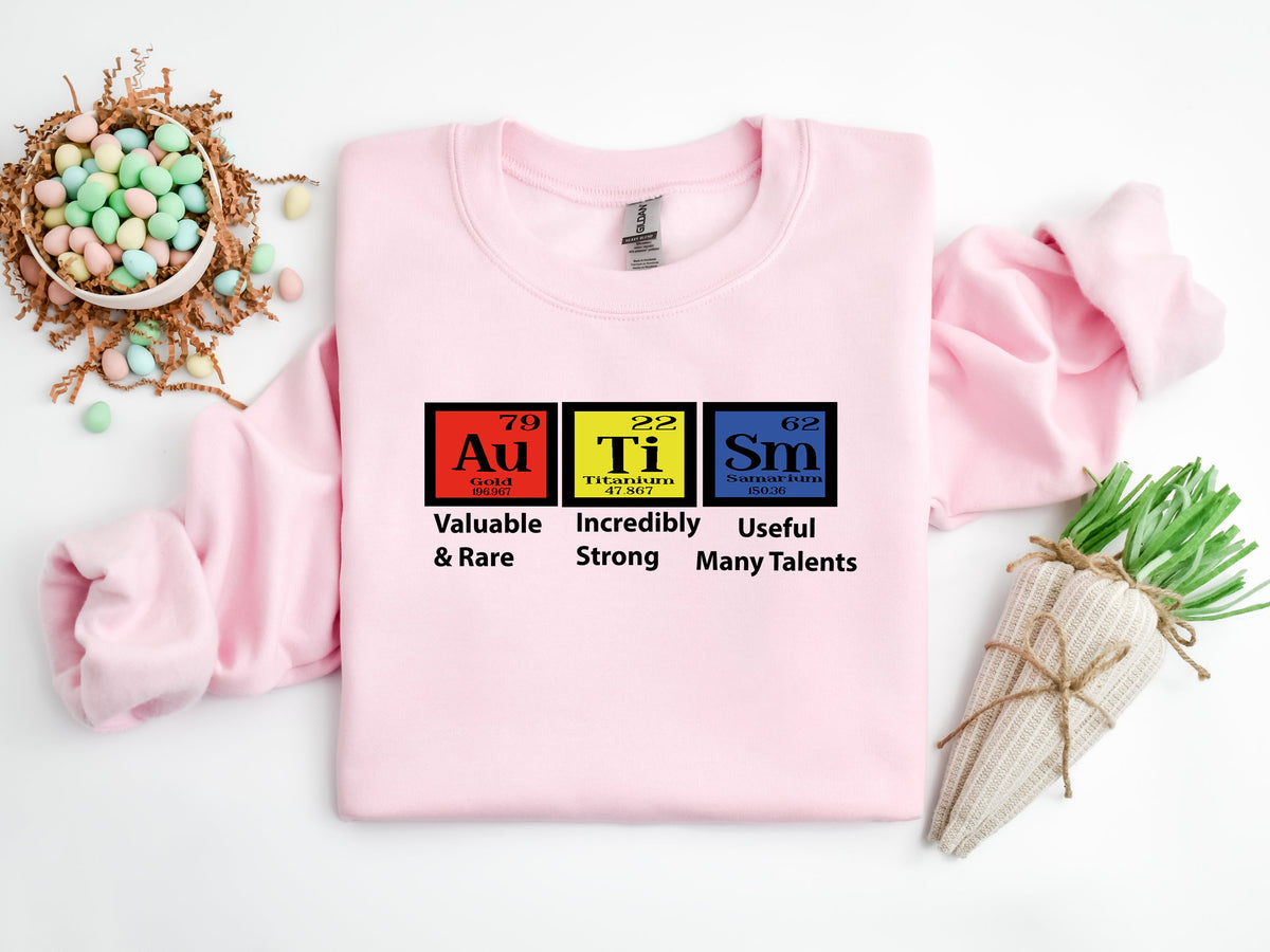 Autism Awareness Shirt, Periodic Table Design, Advocate T-shirt