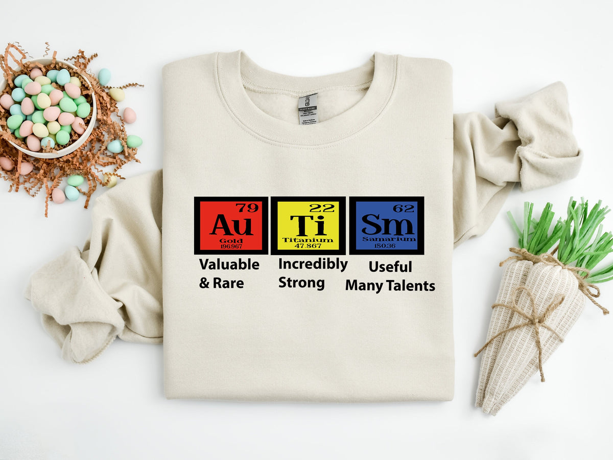 Autism Awareness Shirt, Periodic Table Design, Advocate T-shirt