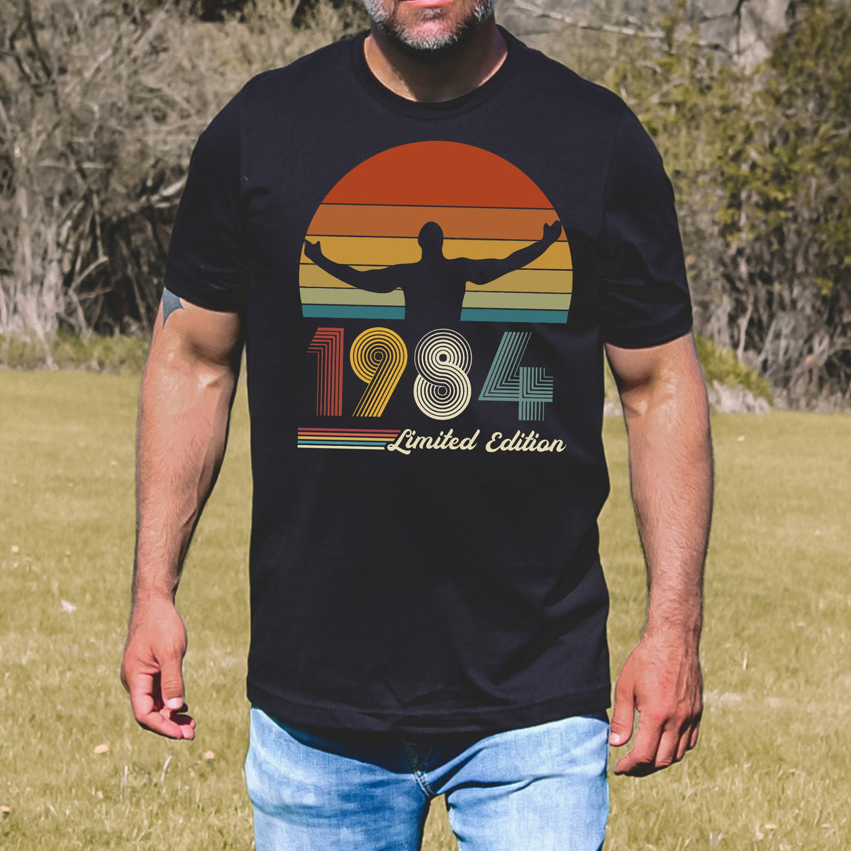Retro 1984 Dad Birthday Shirt - Limited Edition 40th Birthday Gift