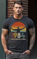 Retro 1984 Dad Birthday Shirt - Limited Edition 40th Birthday Gift