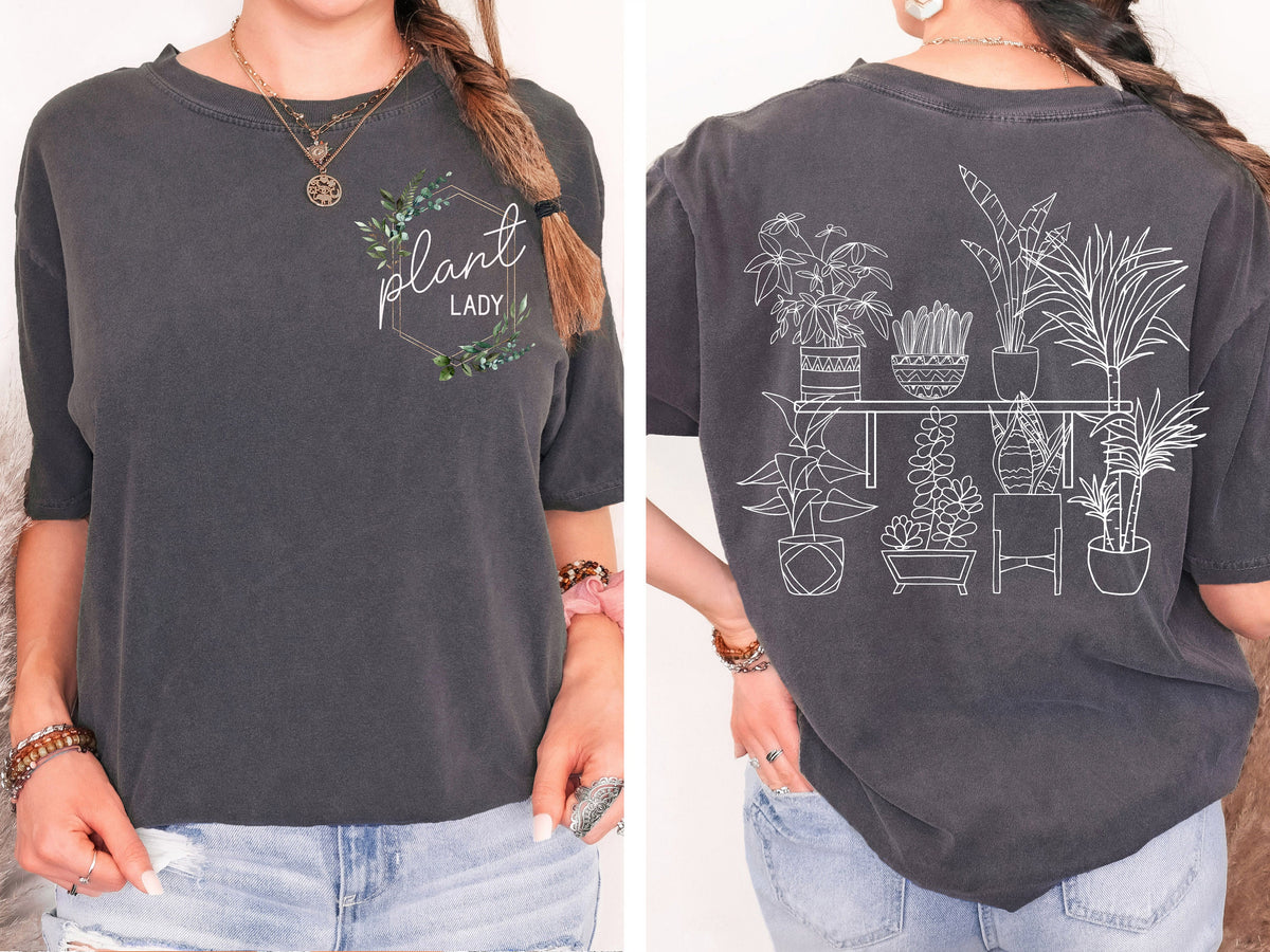 Plant Lady Vintage Shirt: Gardener Gift
