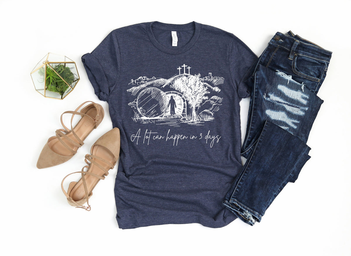 He Is Risen Easter Shirt: Christian Good Friday Gift