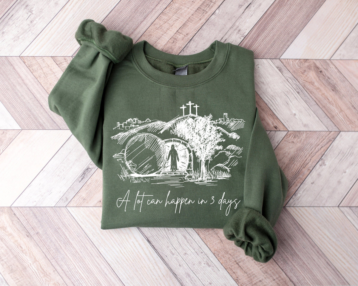 He Is Risen Easter Shirt: Christian Good Friday Gift