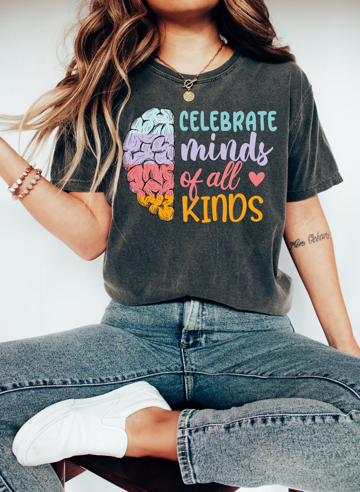 Neurodiversity Shirt: Celebrate Minds of All Kinds, SPED Teacher Tee