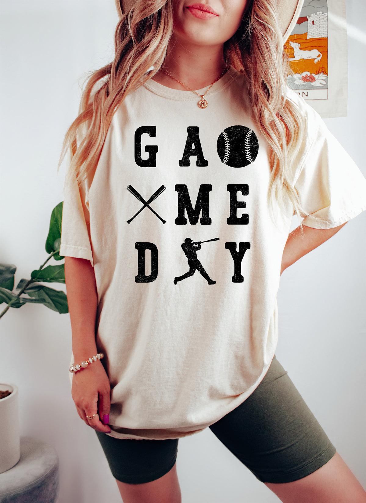 Baseball Game Day Shirt: Cotton Baseball Mom Tee
