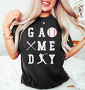 Baseball Game Day Shirt: Cotton Baseball Mom Tee
