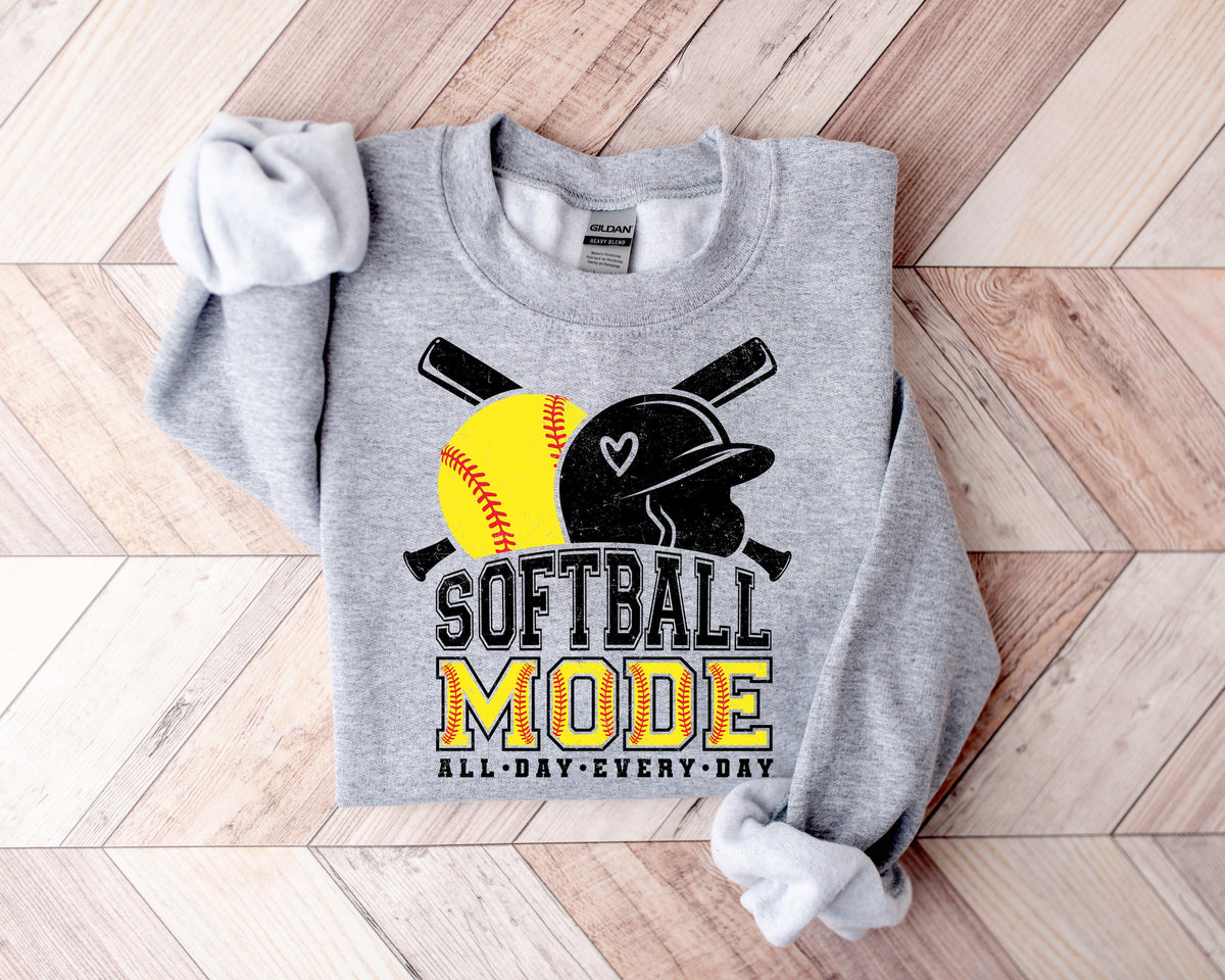 Softball Mom Shirt: Game Day Vibes, Sports Parent Tee