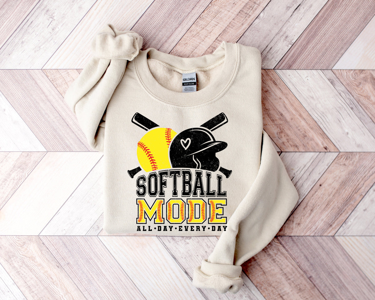 Softball Mom Shirt: Game Day Vibes, Sports Parent Tee