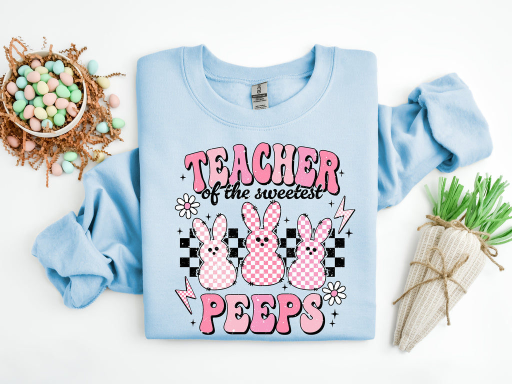 Teacher Peeps Easter Shirt: Eggcellent Student Bunny Tee