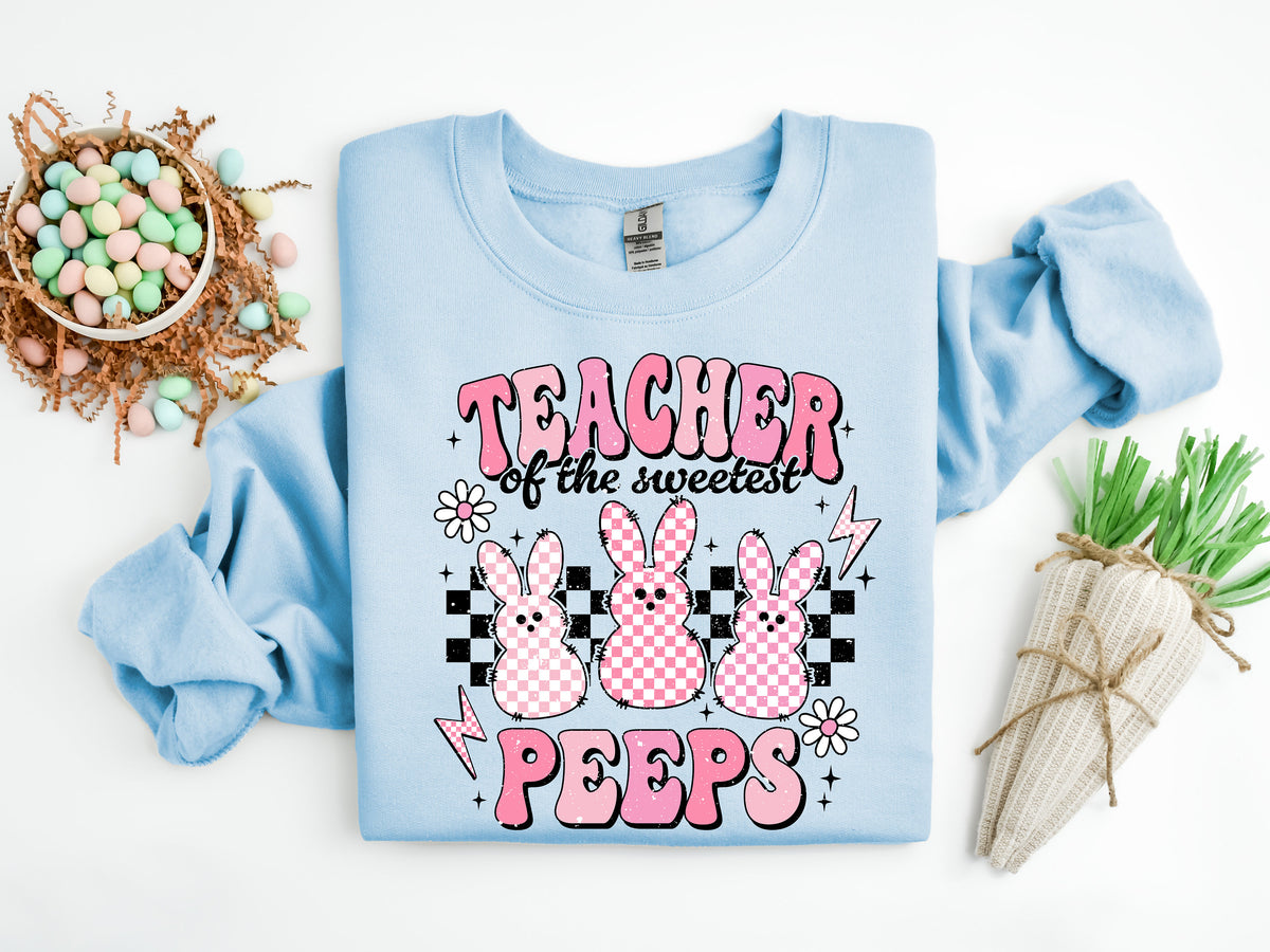 Teacher Peeps Easter Shirt: Eggcellent Student Bunny Tee