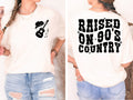 Raised on 90s Country Music Shirt: Retro Nashville Tee
