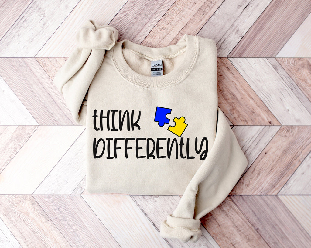 Think Differently Autism Awareness Shirt