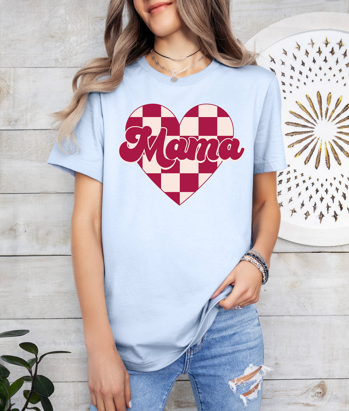 Mama Heart Graphic Sweatshirt, Mother's Day Gift
