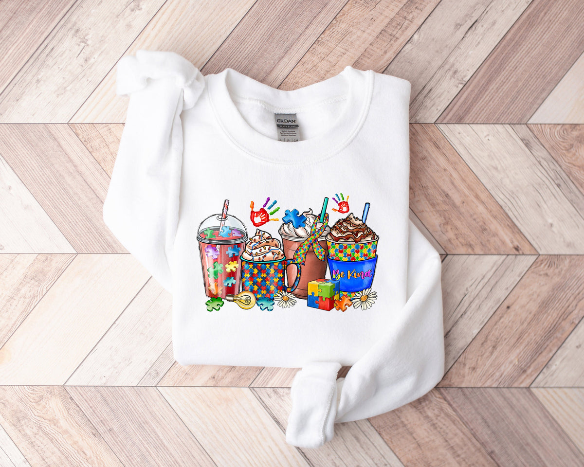 Autism Awareness Be Kind Shirt: DTF Print