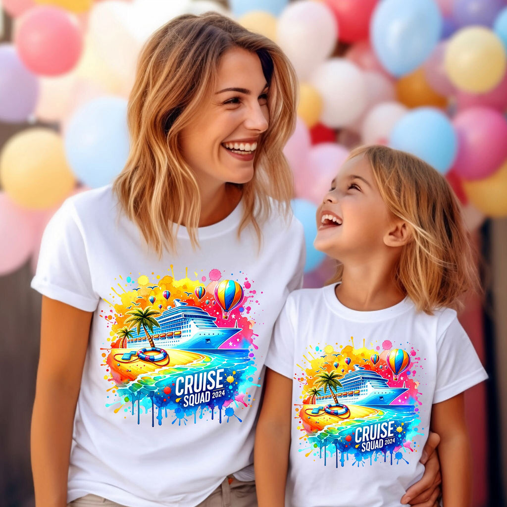 Custom Cruise Squad 2024 Shirt: Family Matching Tee