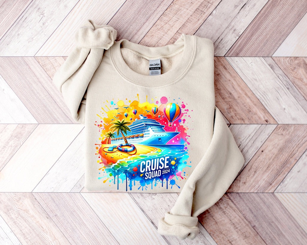 Custom Cruise Squad 2024 Shirt: Family Matching Tee