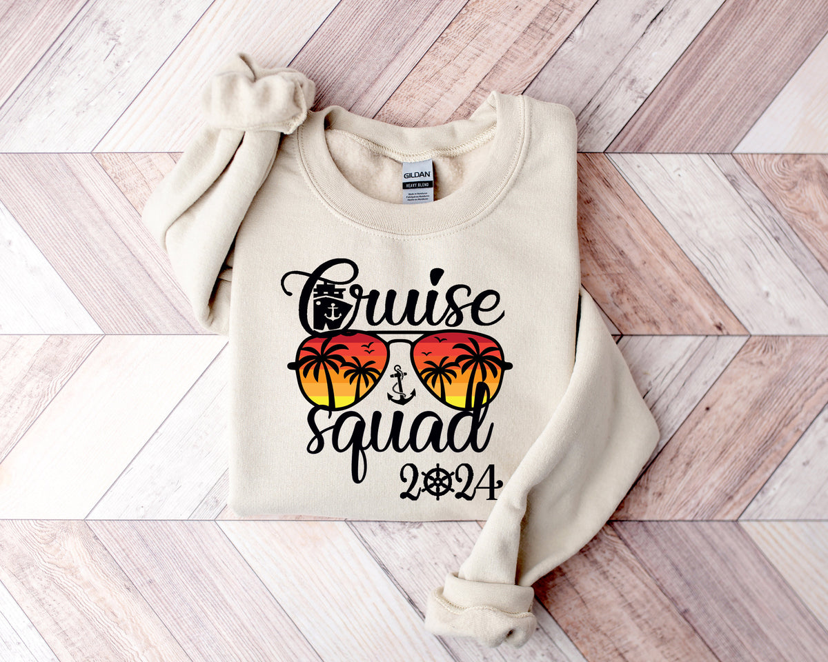 Custom Cruise Squad 2024 Shirt: Family Matching Tee
