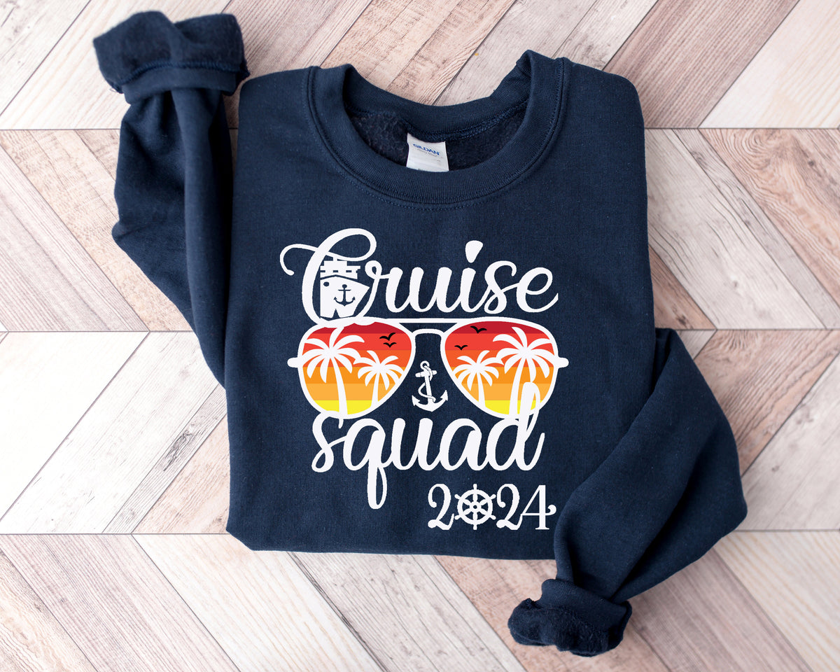 Custom Cruise Squad 2024 Shirt: Family Matching Tee