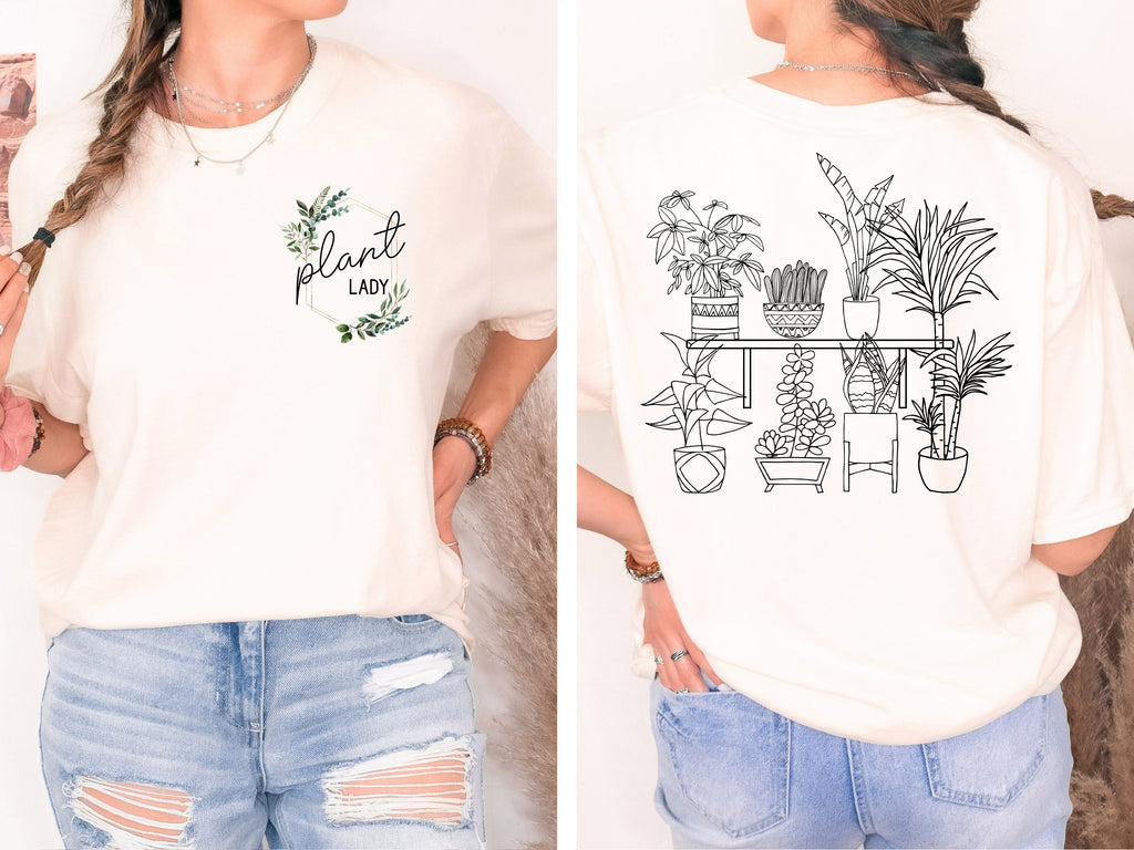 Plant Lady Vintage Shirt: Gardener Gift