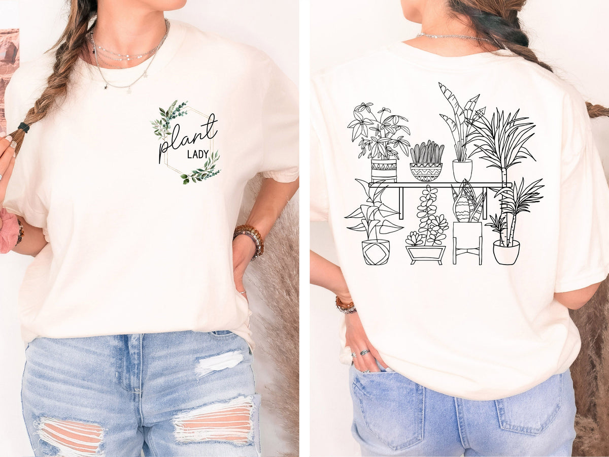 Plant Lady Vintage Shirt: Gardener Gift