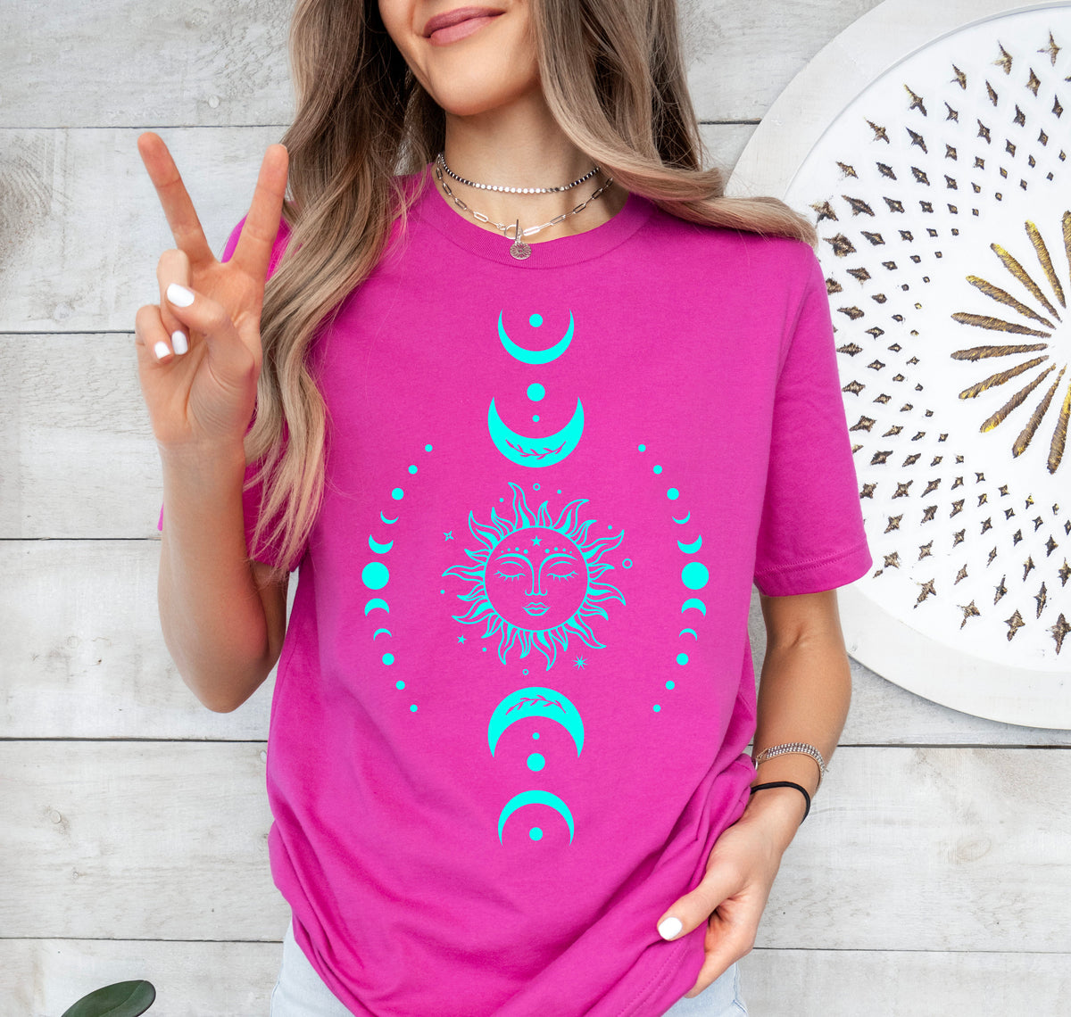 Sun & Moon Eclipse Shirt: Celestial Astronomy Tee