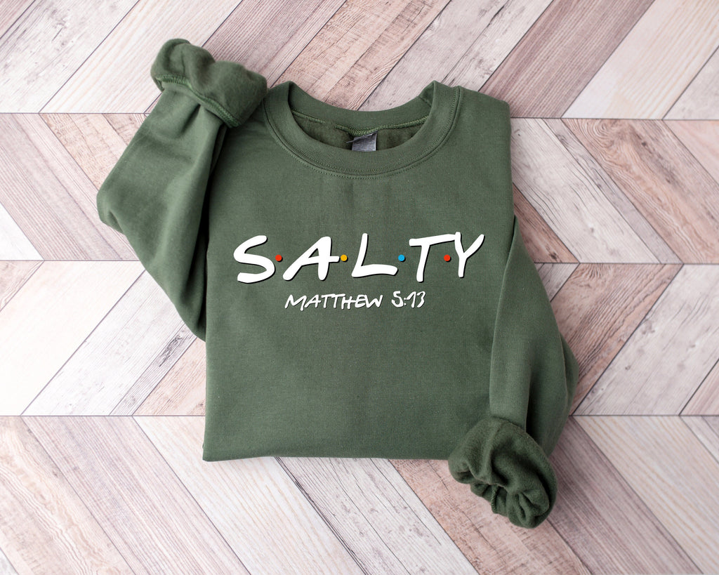 Christian Shirt, Salty Shirt, Church shirt, Jesus Tee, Religious Gift Shirt