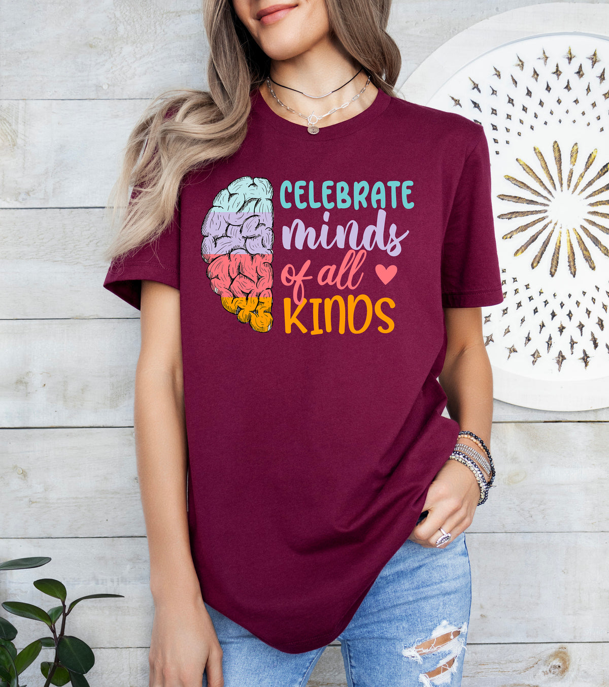 Neurodiversity Shirt: Celebrate Minds of All Kinds, SPED Teacher Tee