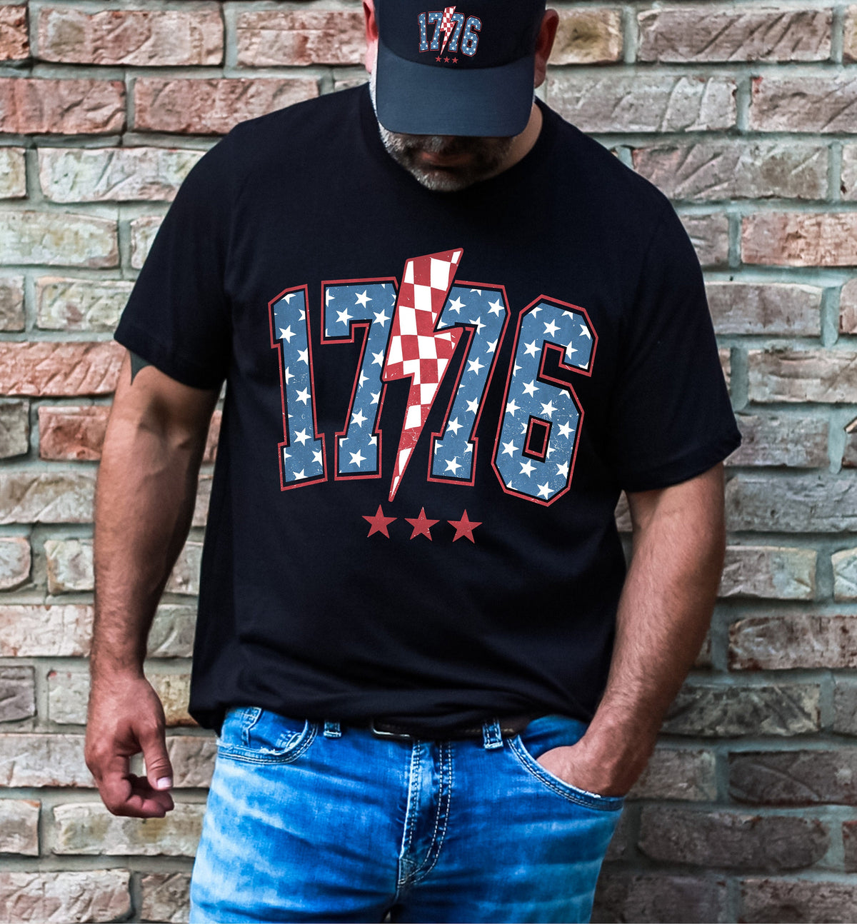 1776 Fourth of July T-Shirt: Patriotic America Tee