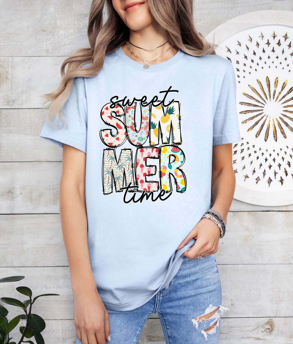 Sweet Summer Time Shirt: Retro Women's Summer Tee