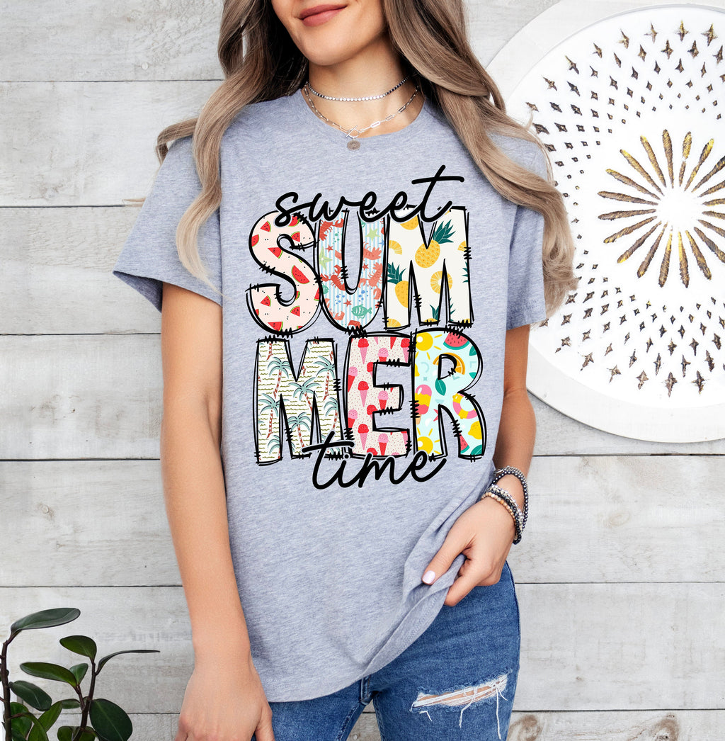 Sweet Summer Time Shirt: Retro Women's Summer Tee
