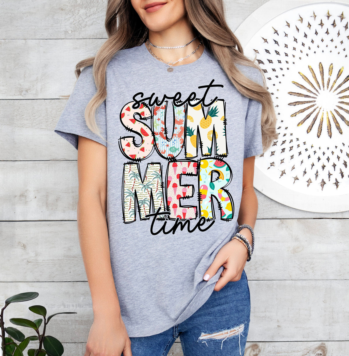 Sweet Summer Time Shirt: Retro Women's Summer Tee