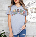 Floral Summer Tee: Retro Sunshine Vibes Shirt