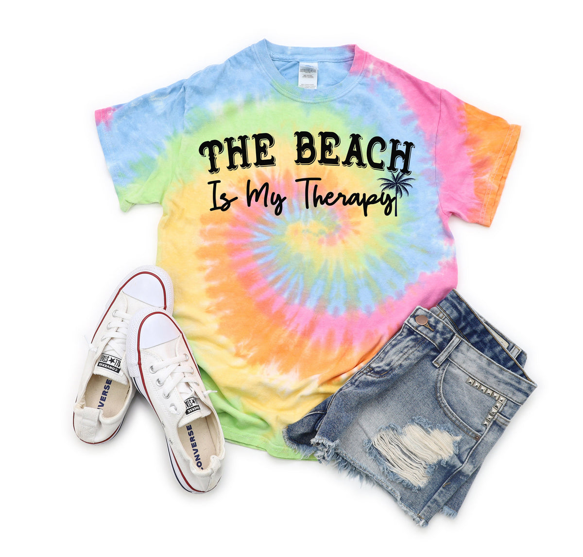 Beach Therapy Sweatshirt: Cozy Travel Shirt