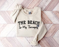 Beach Therapy Sweatshirt: Cozy Travel Shirt