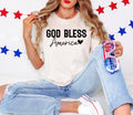 God Bless America Shirt: Christian Patriotic Tee, 4th of July