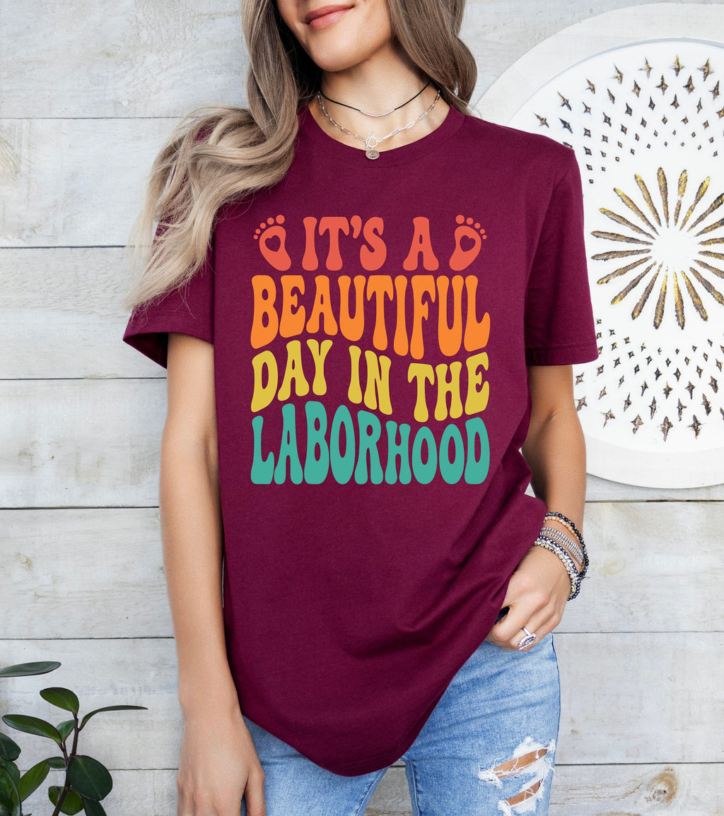 Labor and Delivery Nurse Sweatshirt, Retro L&D Nurse Gift
