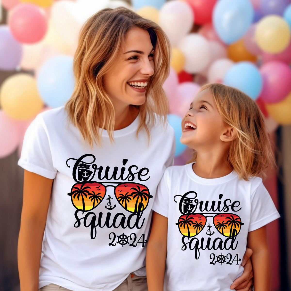 Custom Cruise Squad 2024 Shirt: Family Matching Tee