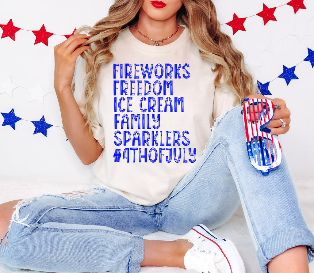 4th of July Shirt: Patriotic Family Tee, Freedom Design