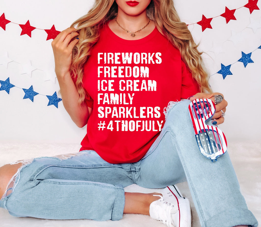 4th of July Shirt: Patriotic Family Tee, Freedom Design