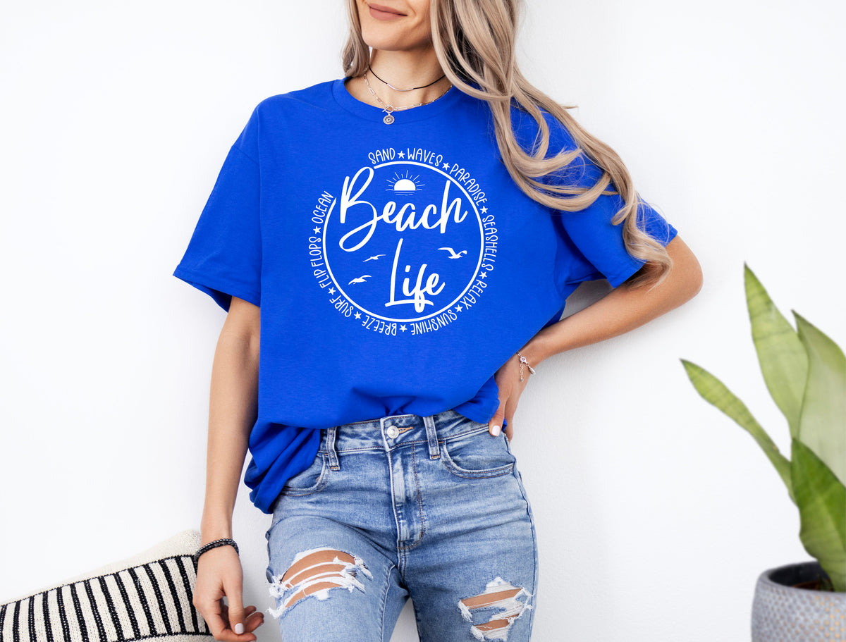 Beach Life Shirt: Summer Vacation Tee