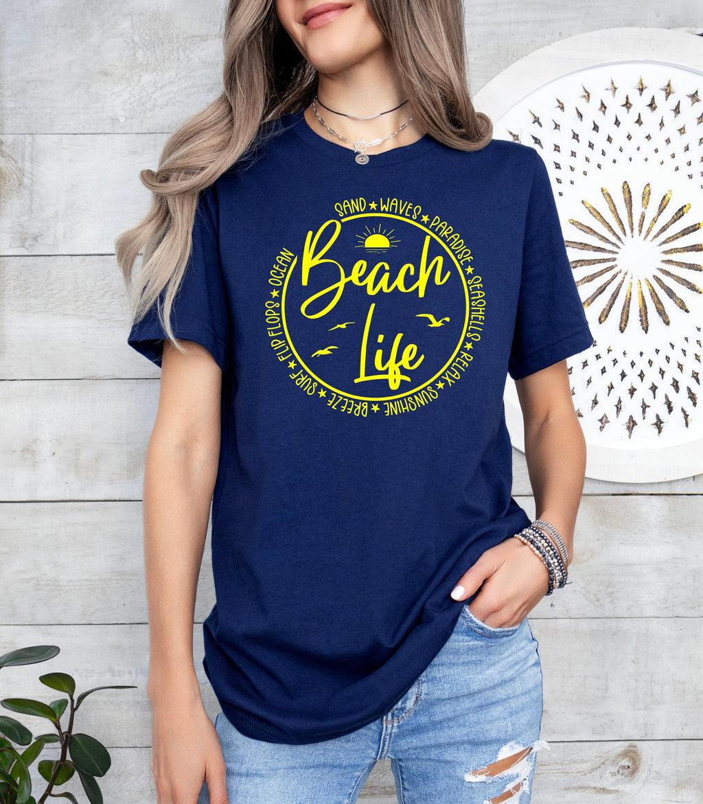Beach Life Shirt: Summer Vacation Tee