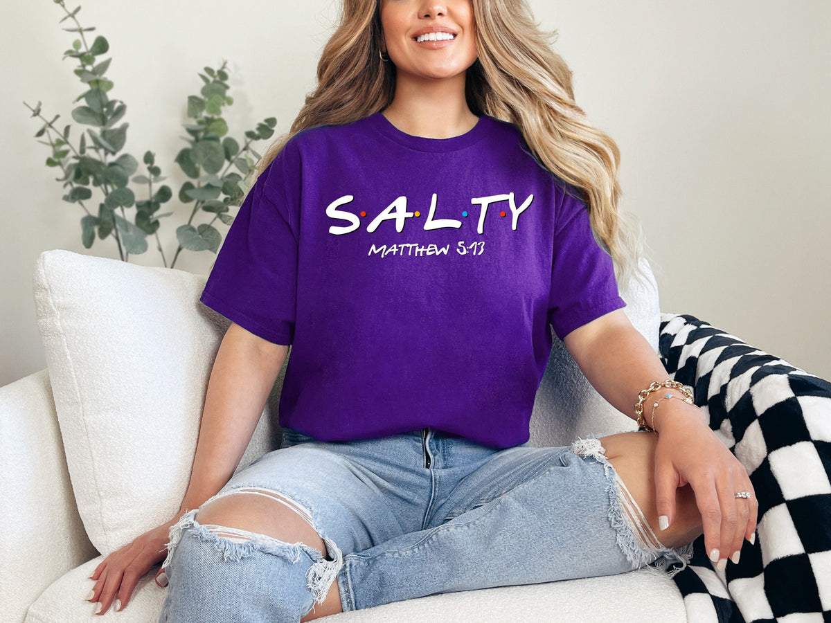 Christian Shirt, Salty Shirt, Church shirt, Jesus Tee, Religious Gift Shirt