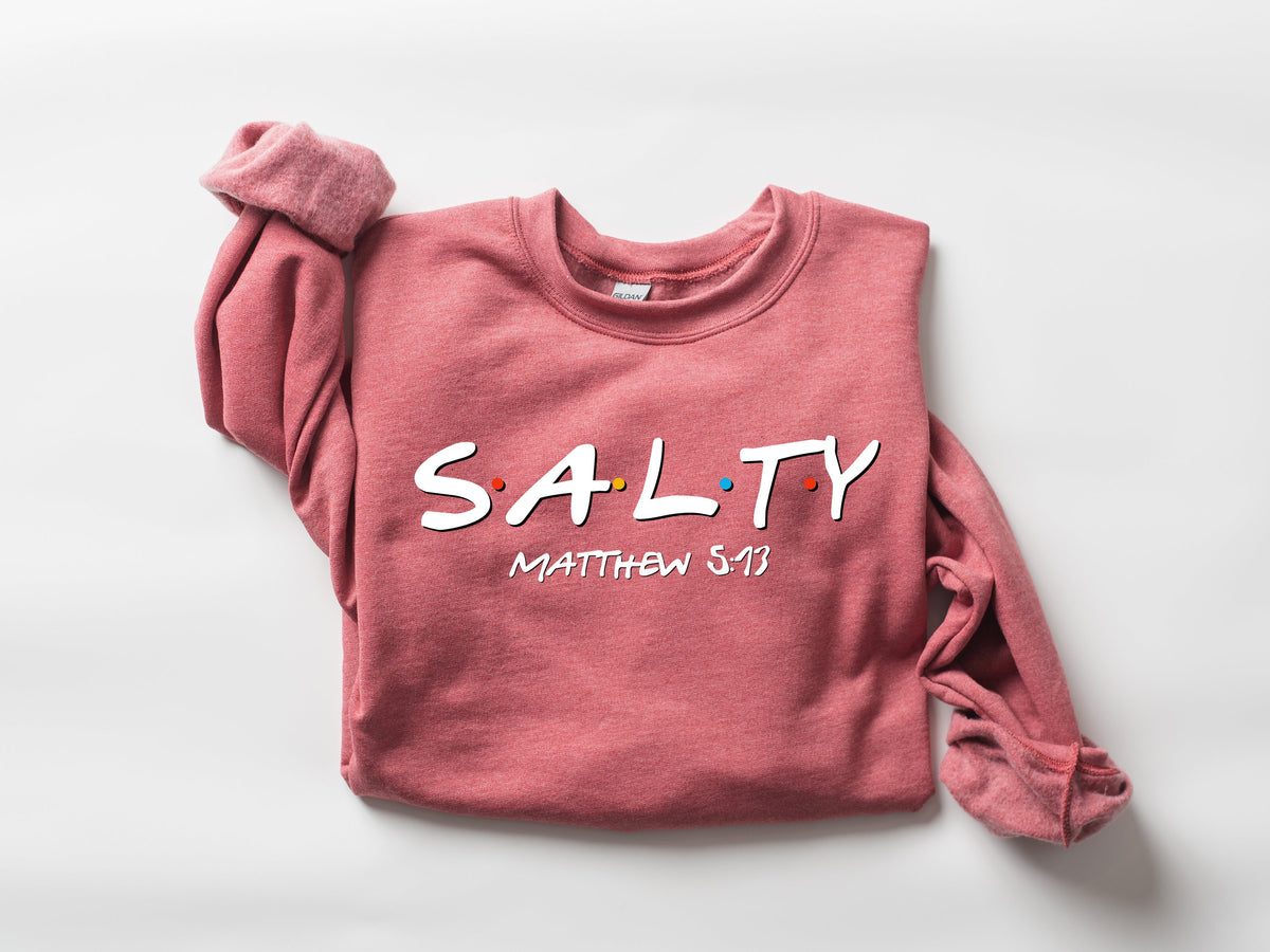 Christian Shirt, Salty Shirt, Church shirt, Jesus Tee, Religious Gift Shirt