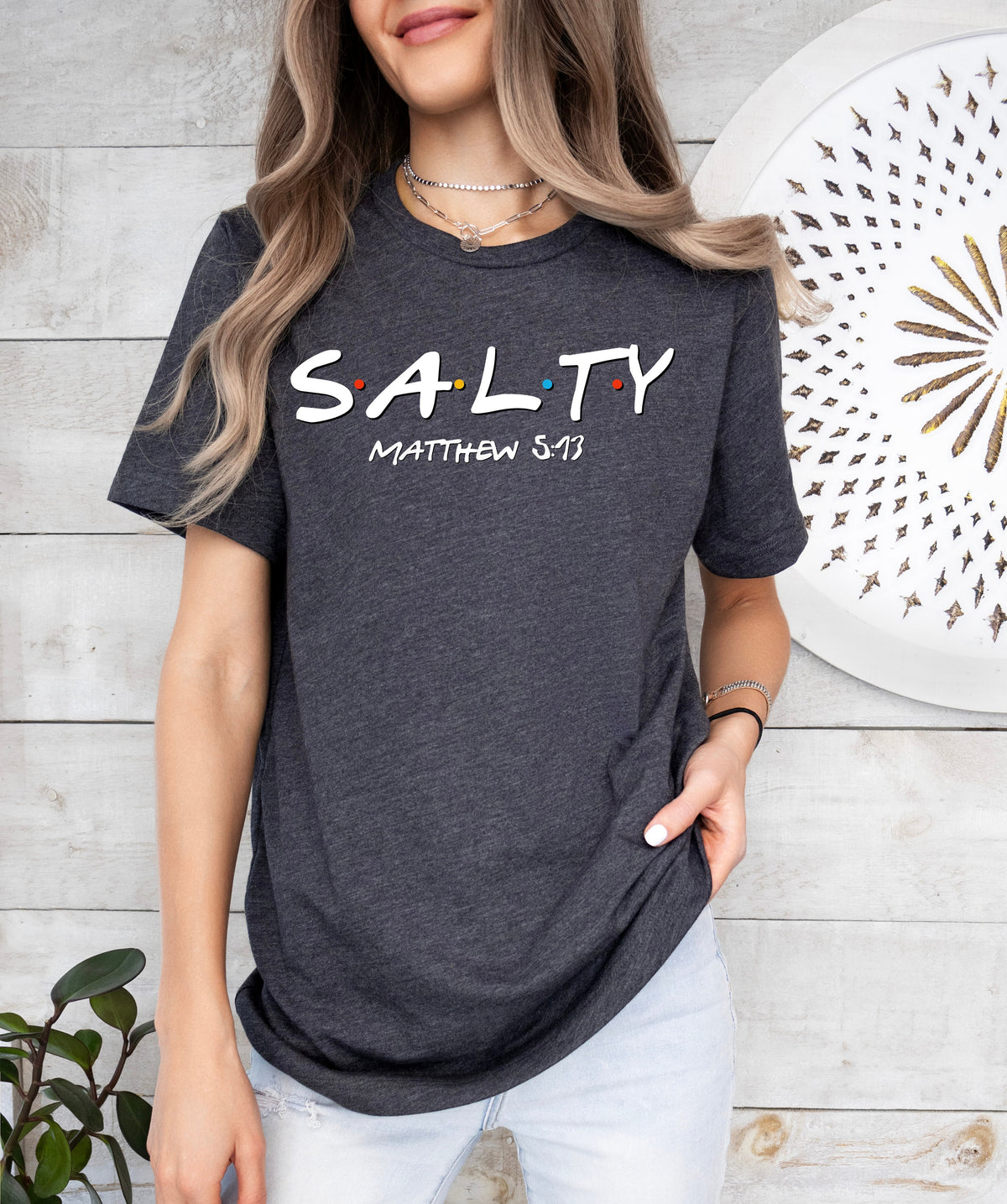 Christian Shirt, Salty Shirt, Church shirt, Jesus Tee, Religious Gift Shirt