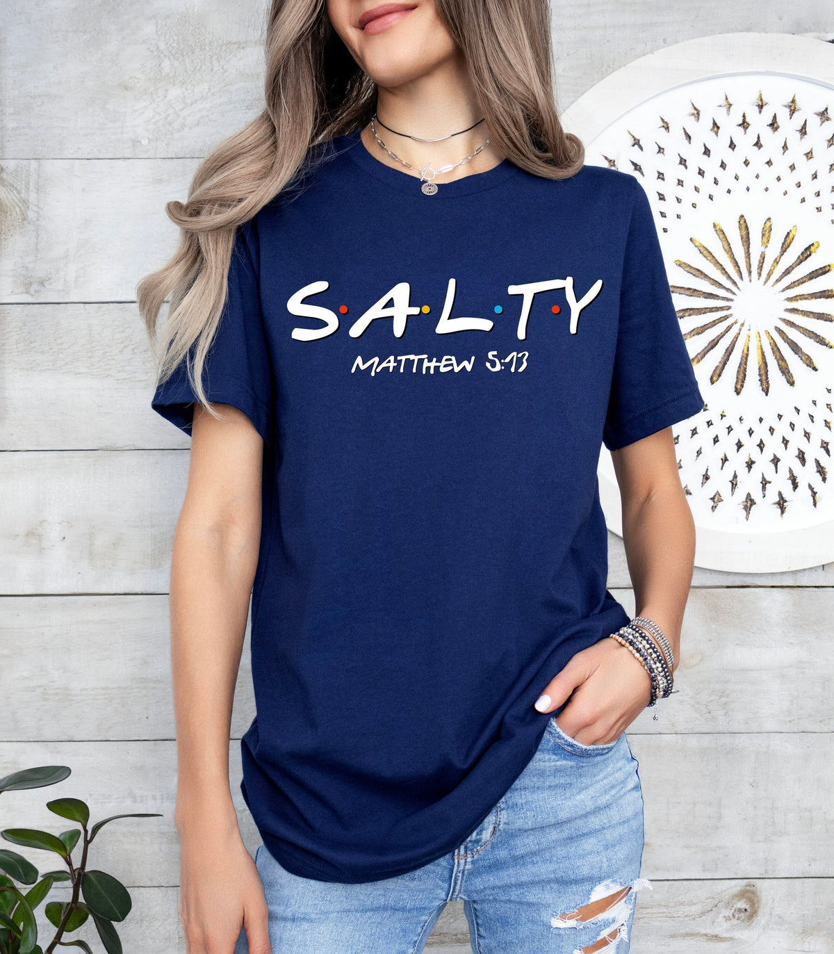 Christian Shirt, Salty Shirt, Church shirt, Jesus Tee, Religious Gift Shirt