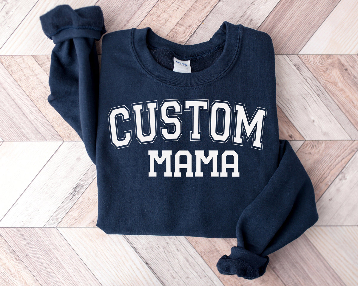 Custom College Letter Sweatshirt: Retro University Shirt